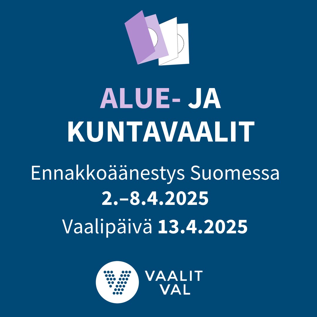 Alue- ja kuntavaalit 2025